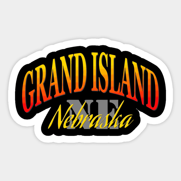 City Pride: Grand Island, Nebraska Sticker by Naves